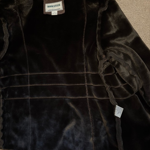 Fitz Wright Faux Suede and Fur Jacket - Picture 11 of 11